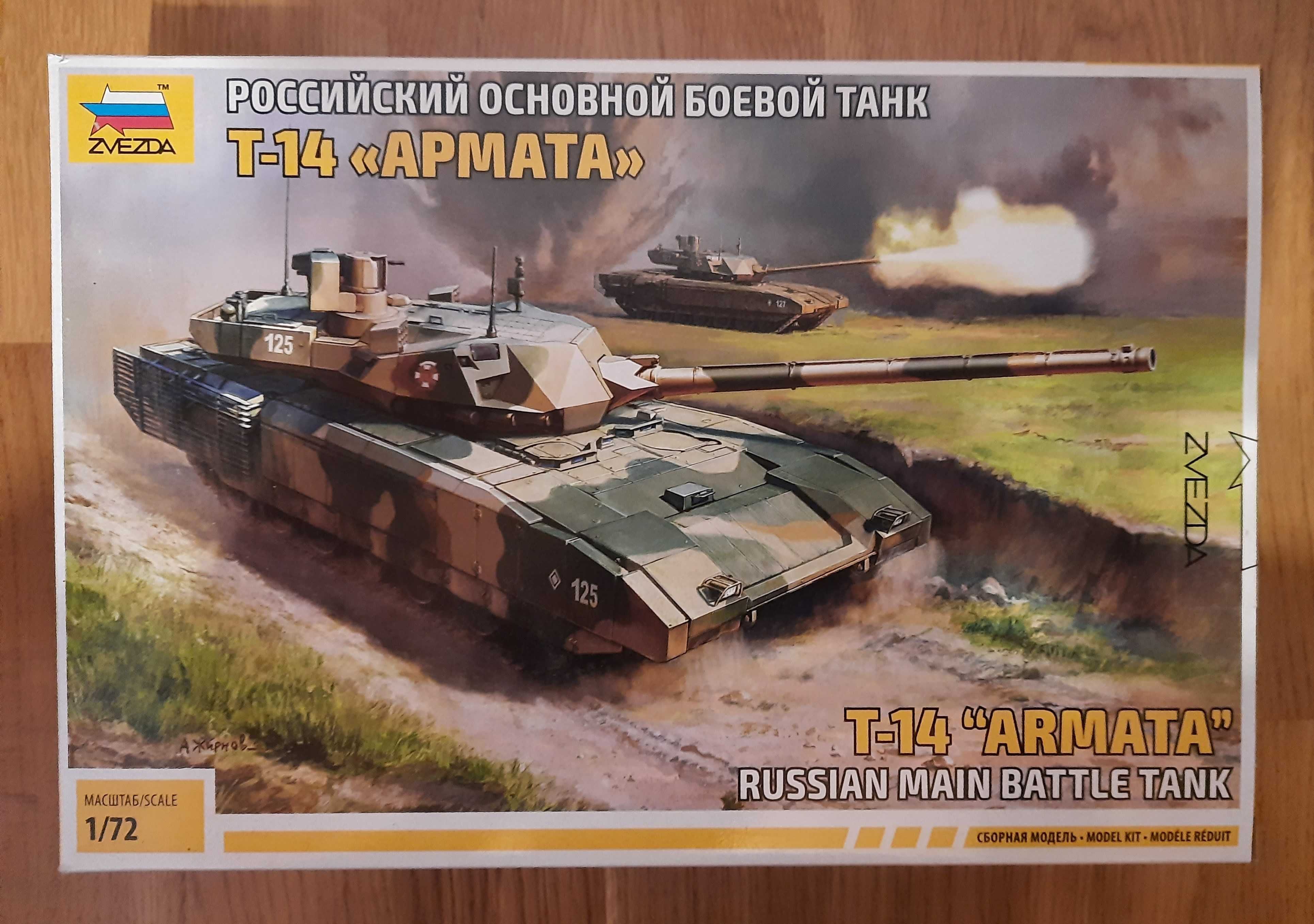 Model do sklejania Zvezda T-14 Armata skala 1/72
