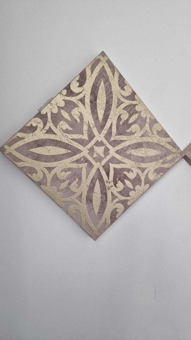 Par de Quadros Decorativos | Estilo Árabe | Dourado e Cinza | Porto