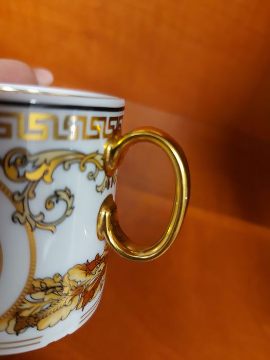 Kubek Versace Virtus Gala White