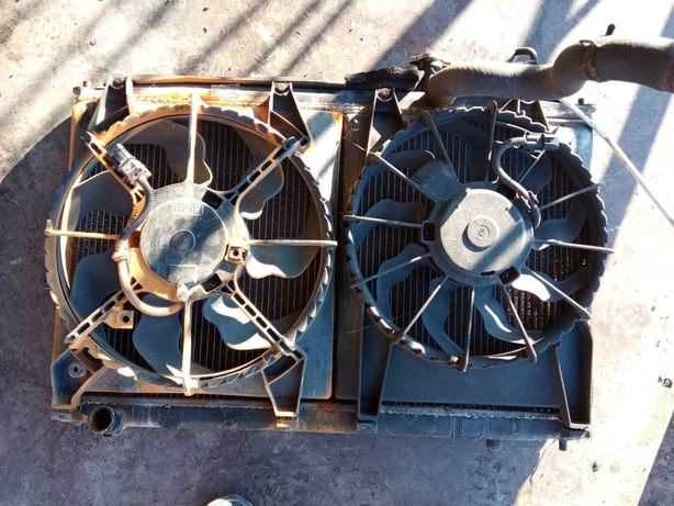 Дифузор вентилятор охолодження Hyundai Santa Fe II 2.2CRDI Авторозбор