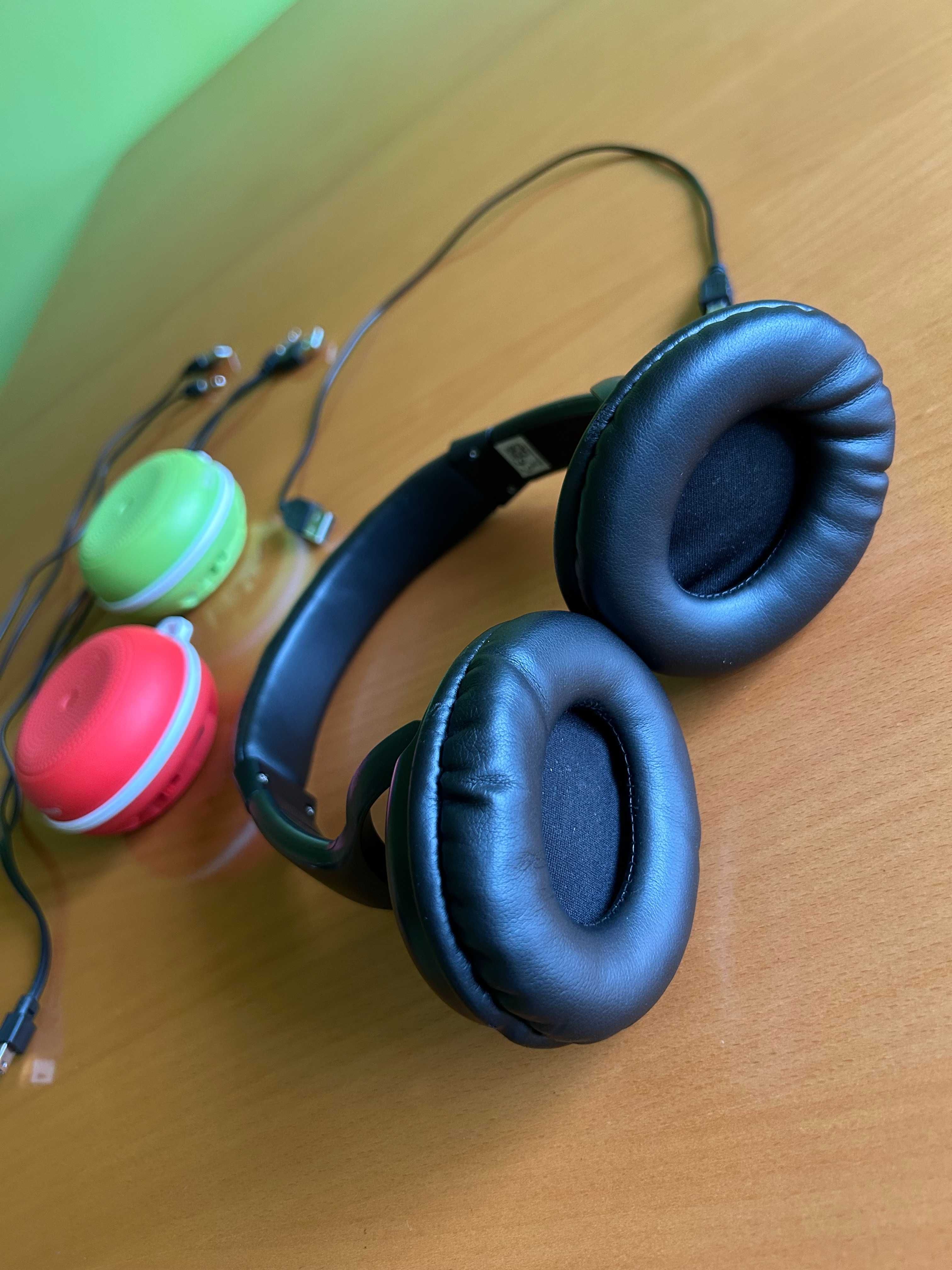 Słuchawki bezprzewodowe Esperanza + głośniki bluetooth