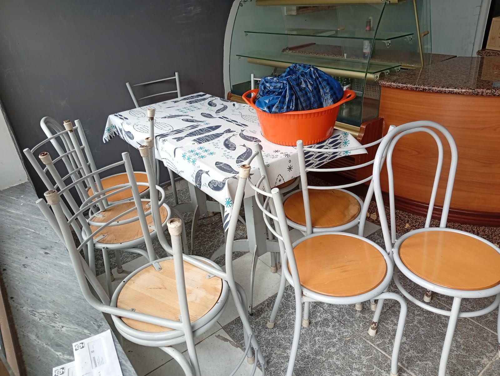 Recheio de restaurante