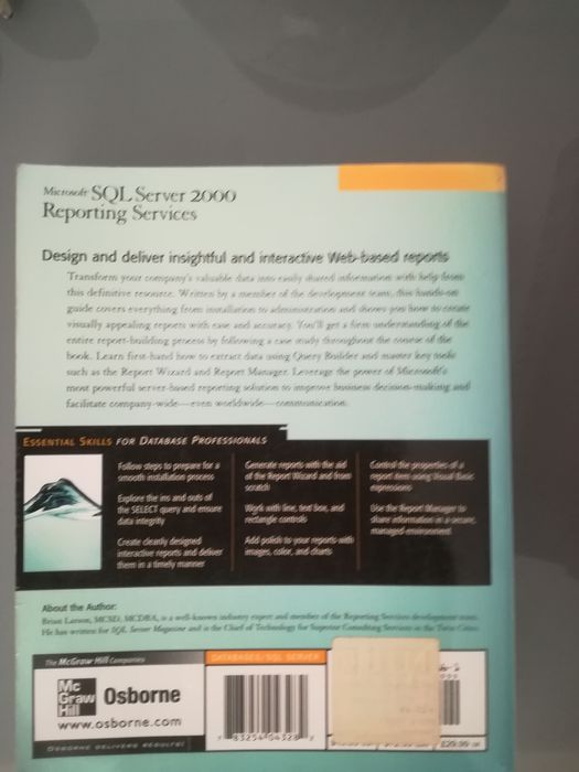 Microsoft SQL Server 2000 Reporting Services64552478865666121