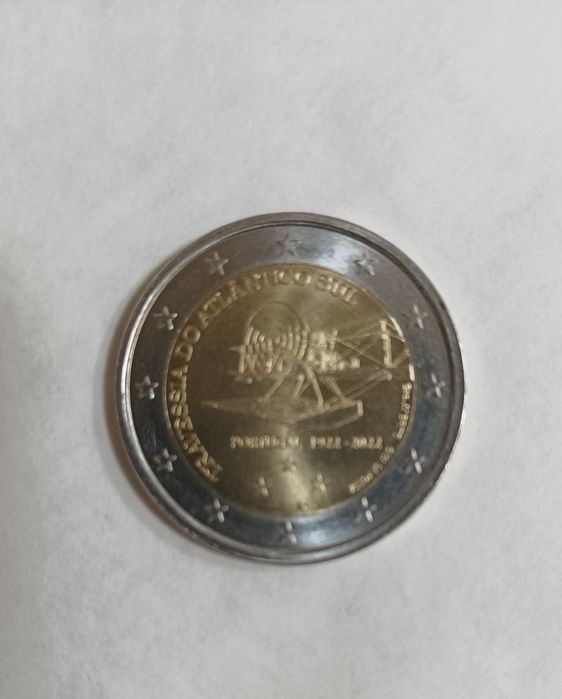 Moeda 2€ Travessia do Atlântico