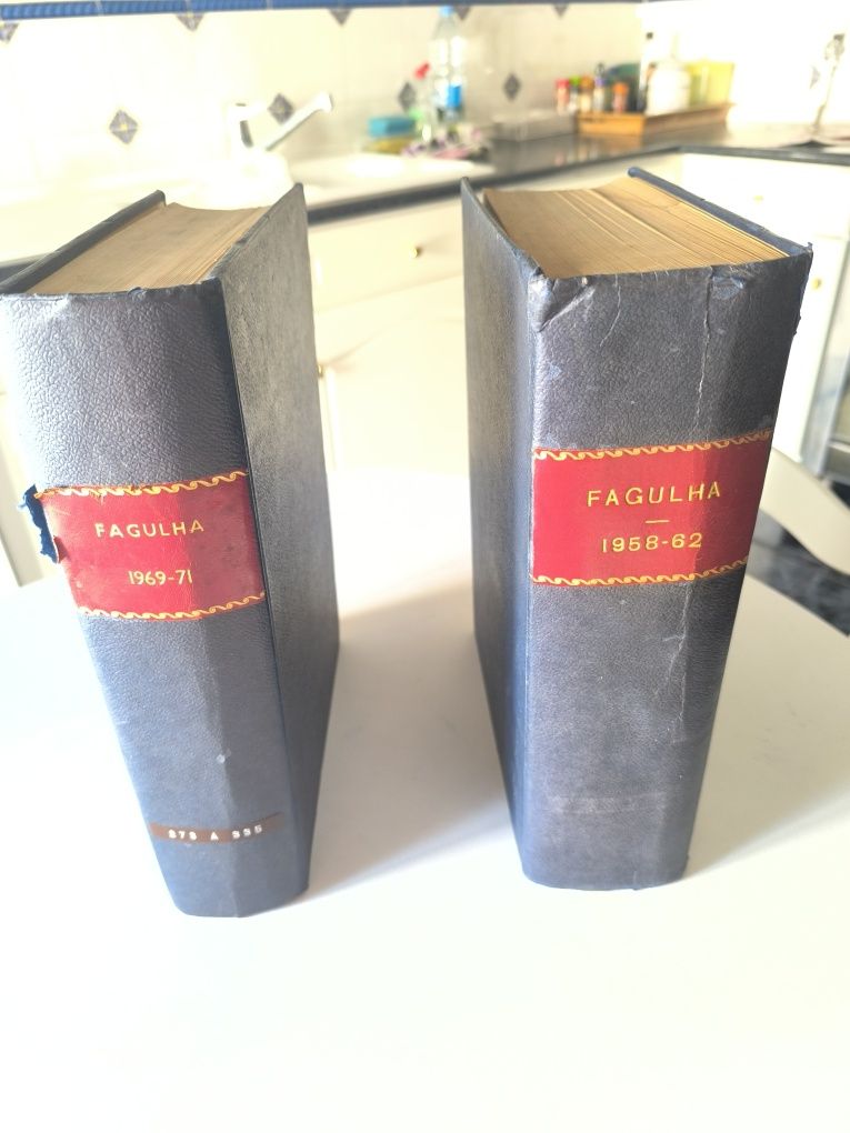 Livros antigos fagulha 1958 a 1971