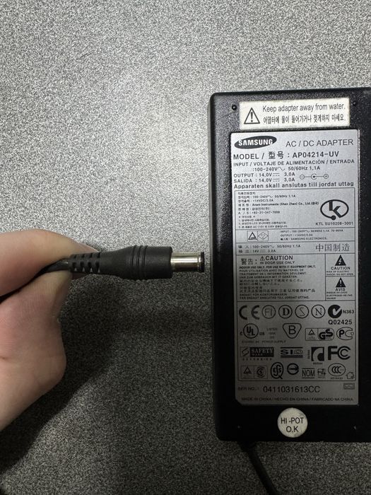 Блок живлення (блок питания) 14V 3A 42W Samsung AP04214-UV