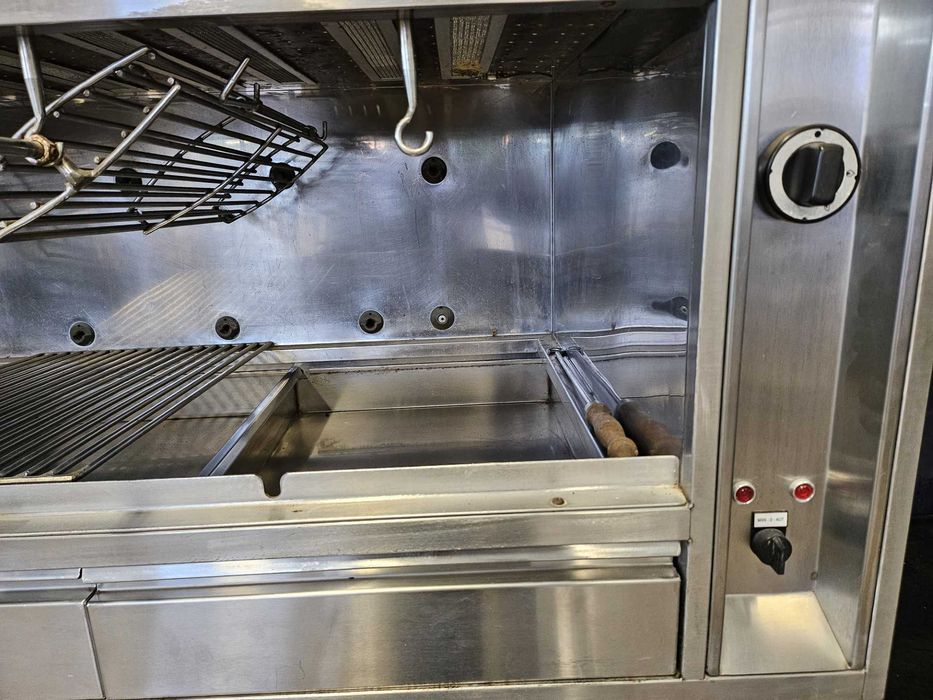 Grelhador a gás para frangos