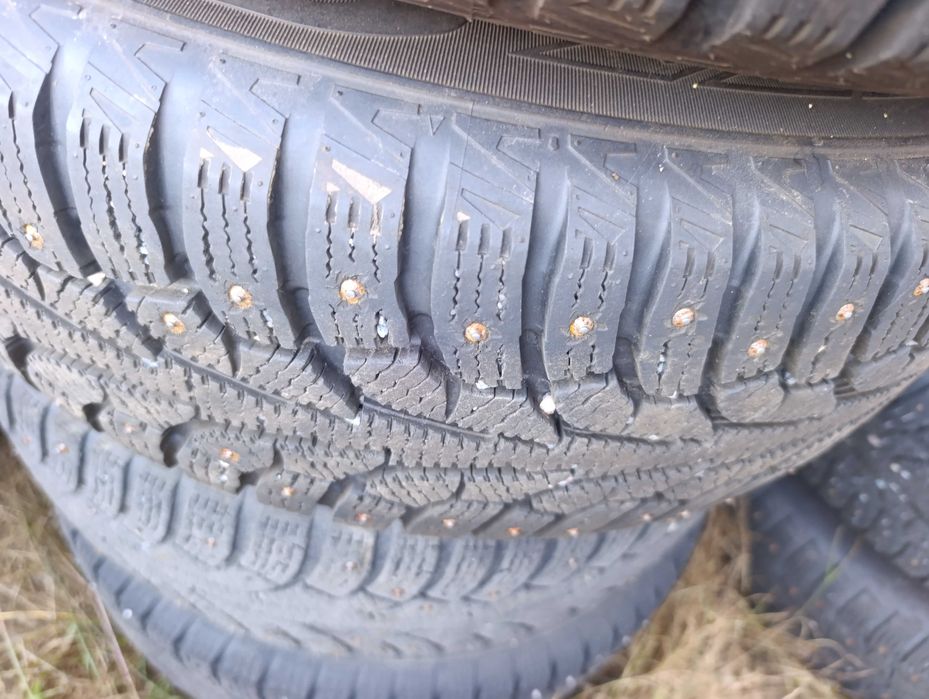 Koła VW T5 T6 5x120 opony 215/65/16C zima zimowe z kolcami 2024r.