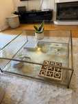 Mesa vidro quadrada
