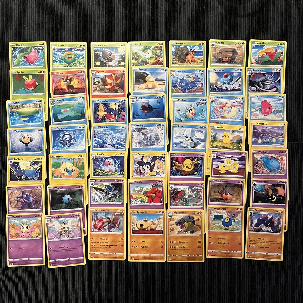 Zestaw 113 kart Pokemon TCG Evolving Skies