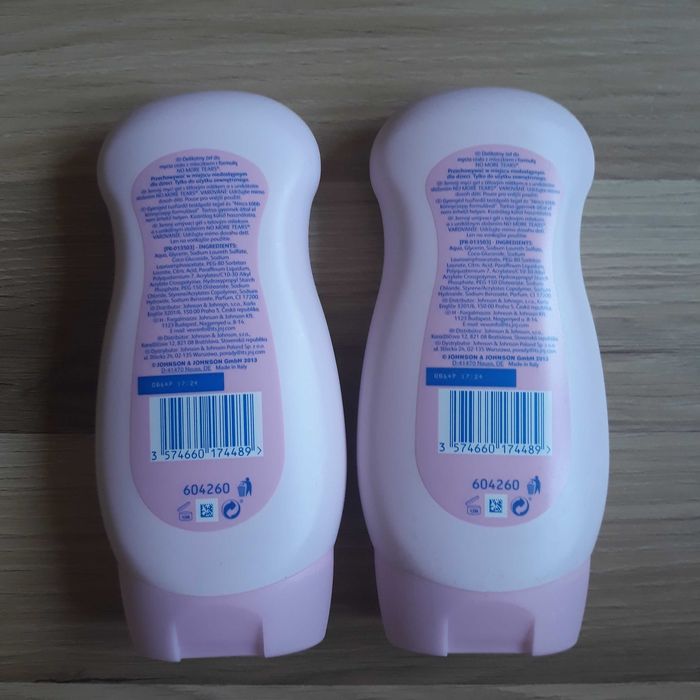 Johnson's Baby żel płyn do mycia kąpieli oliwka krem balsam puder emo