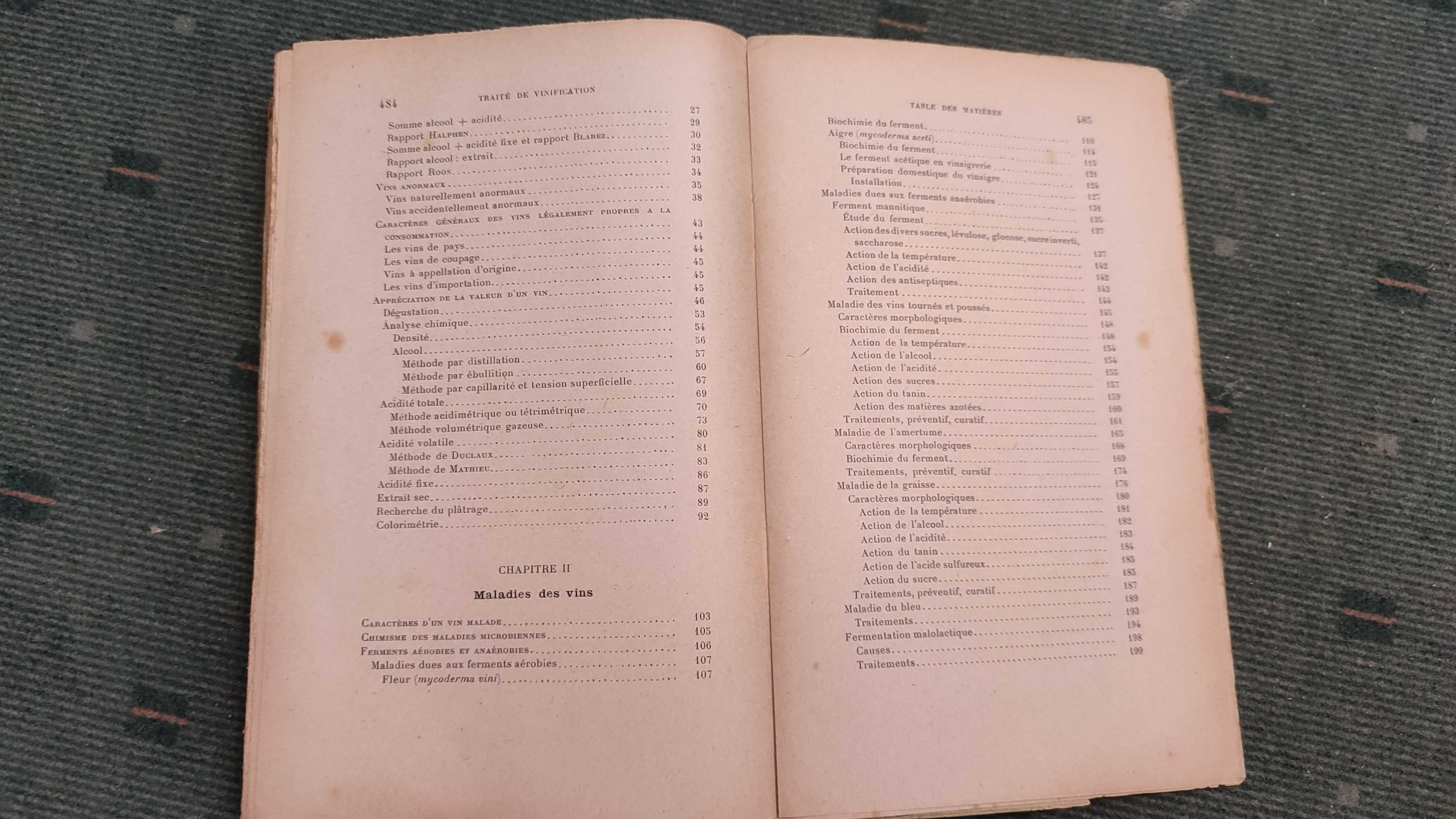 Traité de Vinification Pratique et Rationnelle Vol II - Jules Ventre