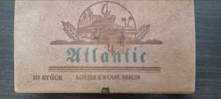 Stare drewniane pudełko do cygar firmy Loeser& Wolff Berlin