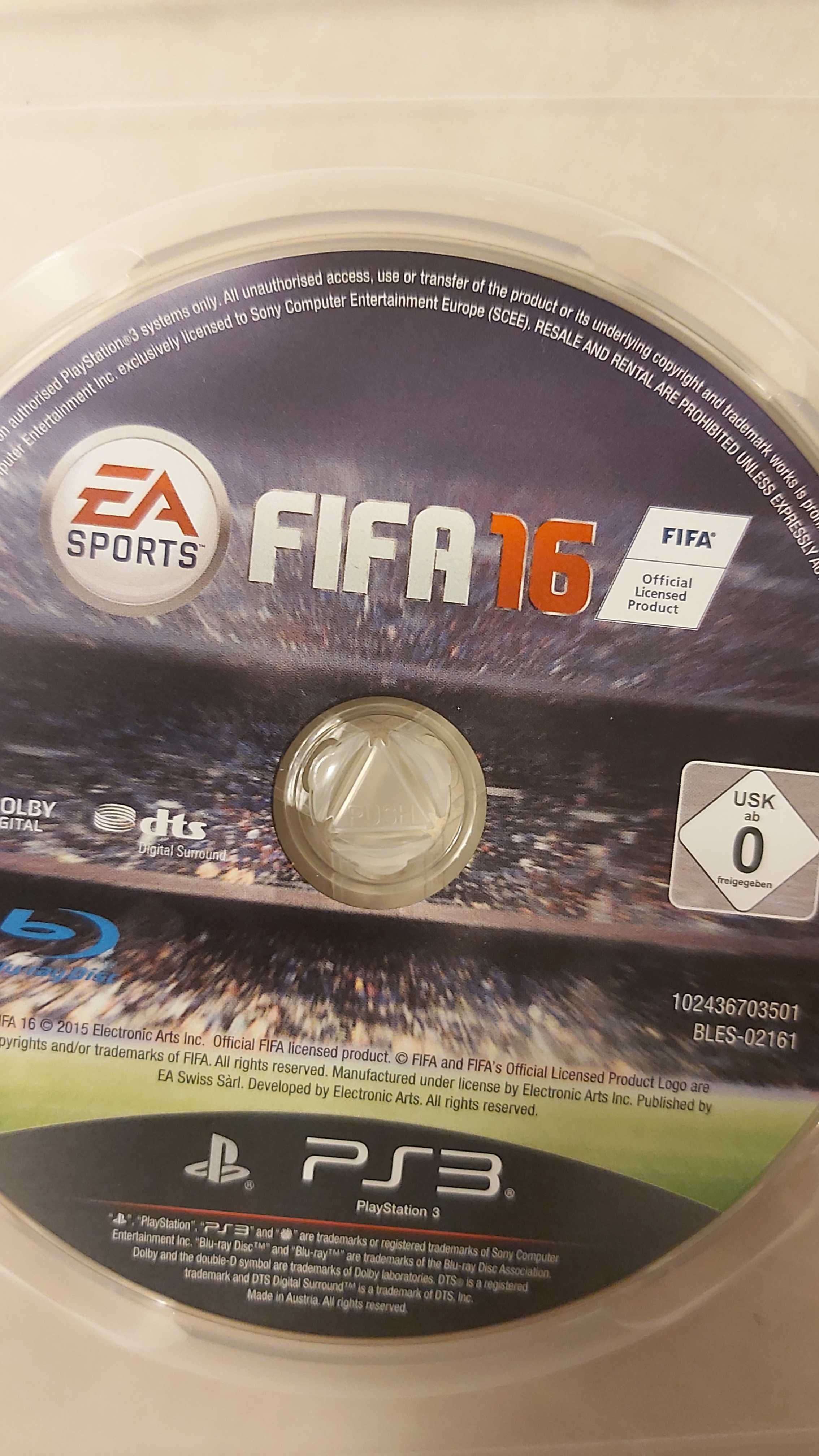 FIFA 16 PS3 CD gra