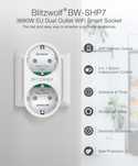 Tomada dupla inteligente blitzwolf bw-shp7 3680W com App *NOVO*