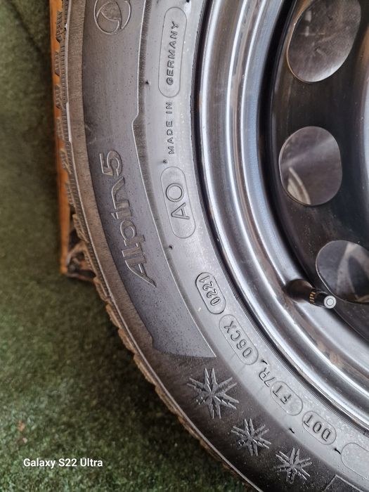 Koła zimowe 16 5×112 Audi Q2 A4 B7 A6 C6 8mm 2021rok Michelin