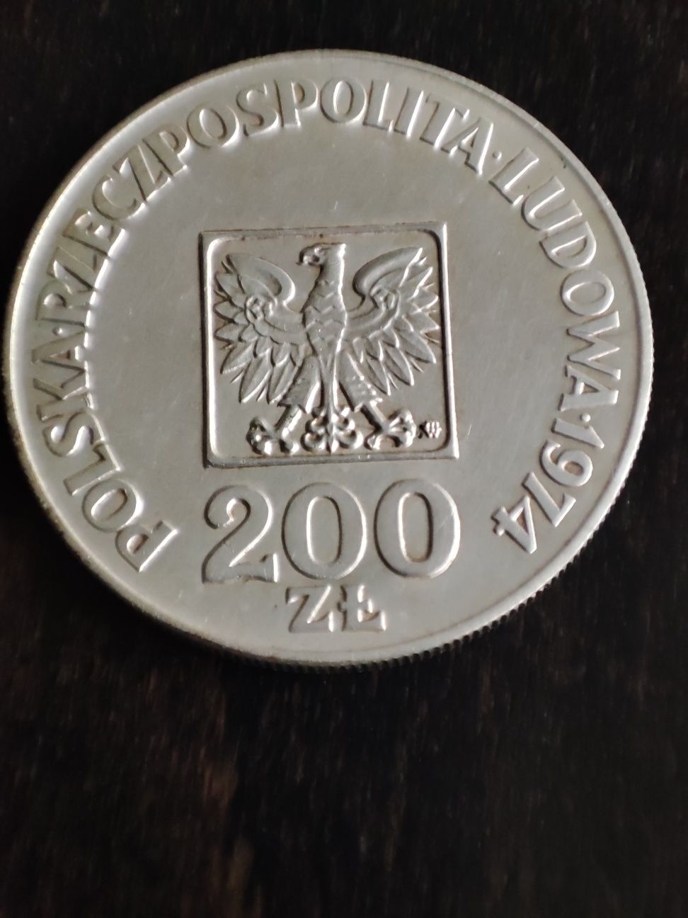 Moneta 200zł XXX lat PRL