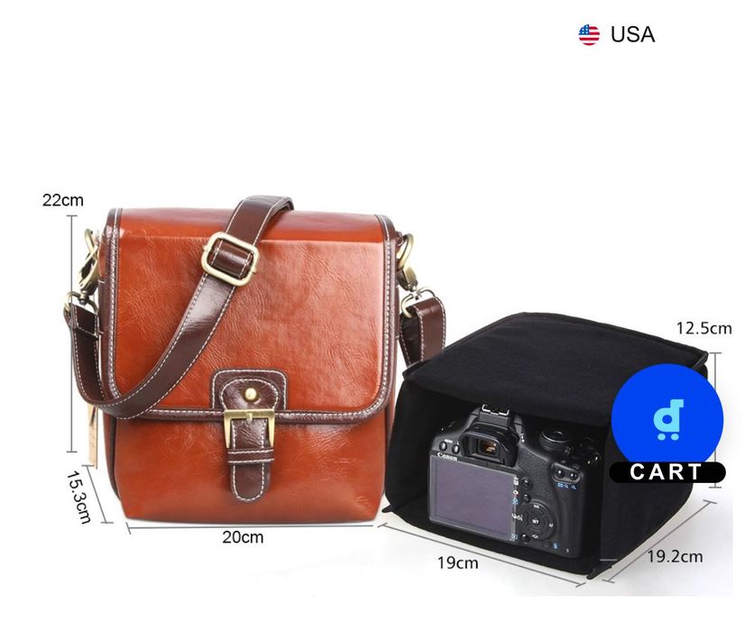 Mala NOVA de transporte de câmara fotográfica