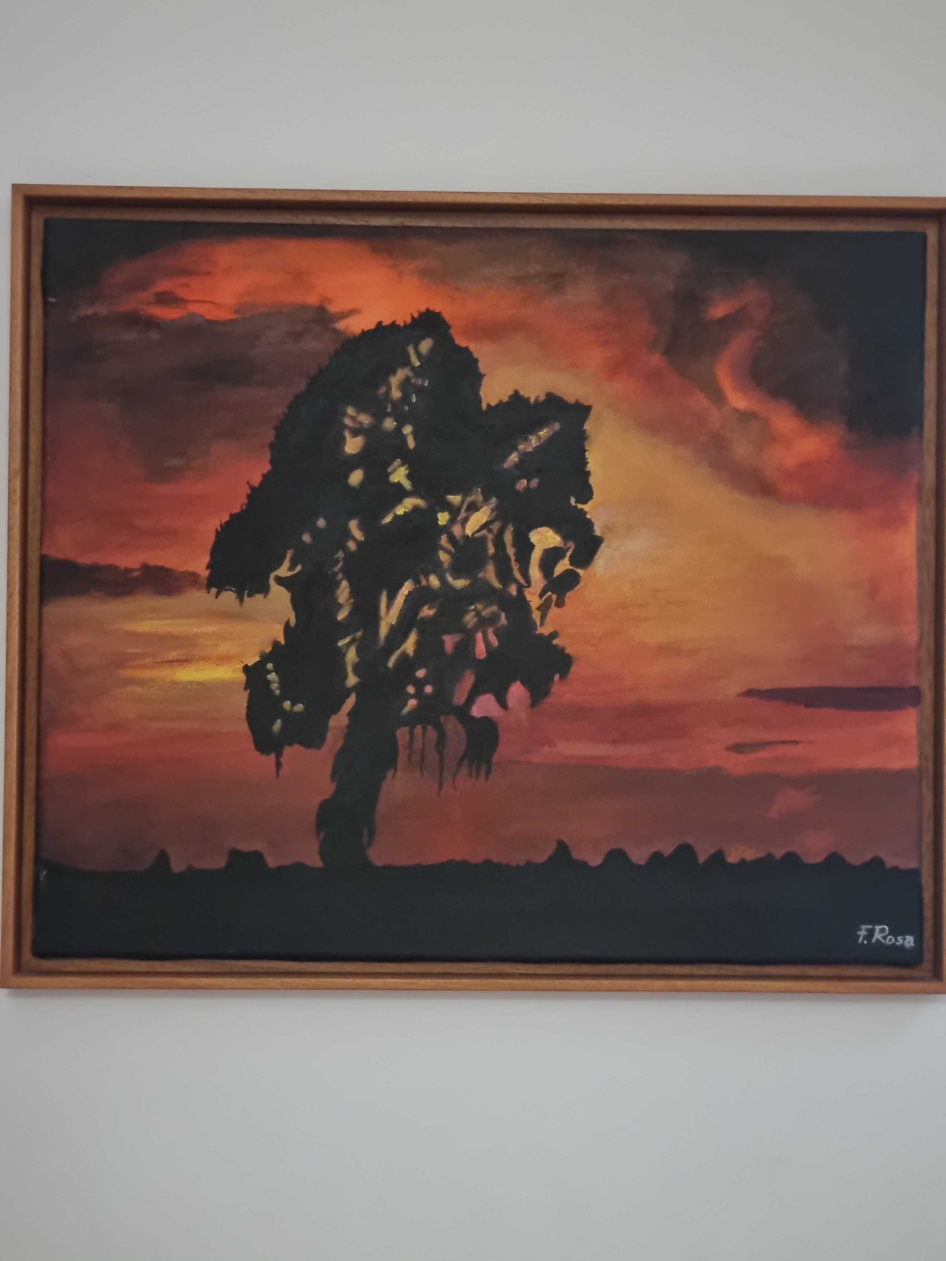 Quadro como novo com moldura