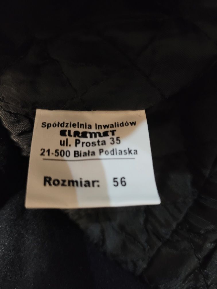 Czapka policyjna zimowa rozmiar 56