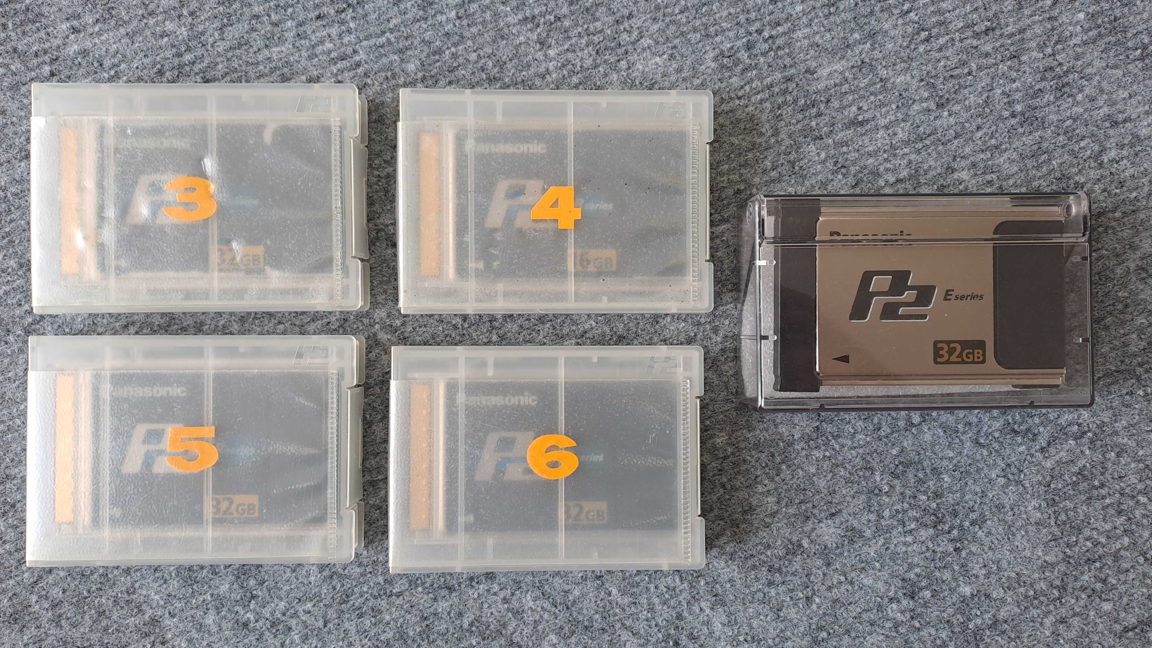 karty pamięci Panasonic P2
