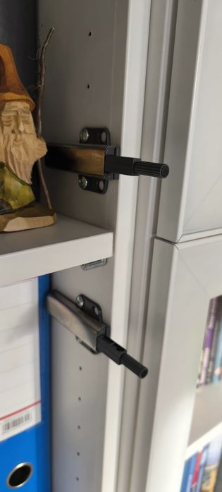 Witryna biała Besta Ikea Glassvik 1 sztuka, lewa