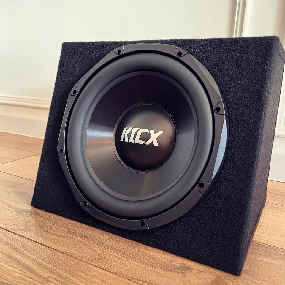 Потужний автомобільний сабвуфер Kicx STQ 1000W
