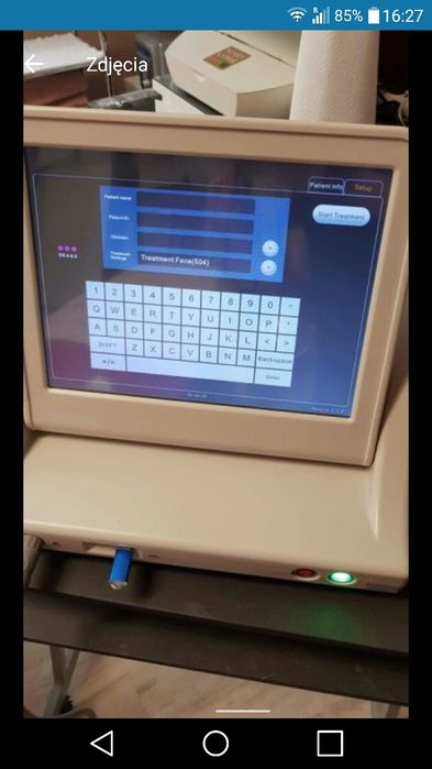 Hifu hifu skalpel bez skalpela likwidacjia salonu