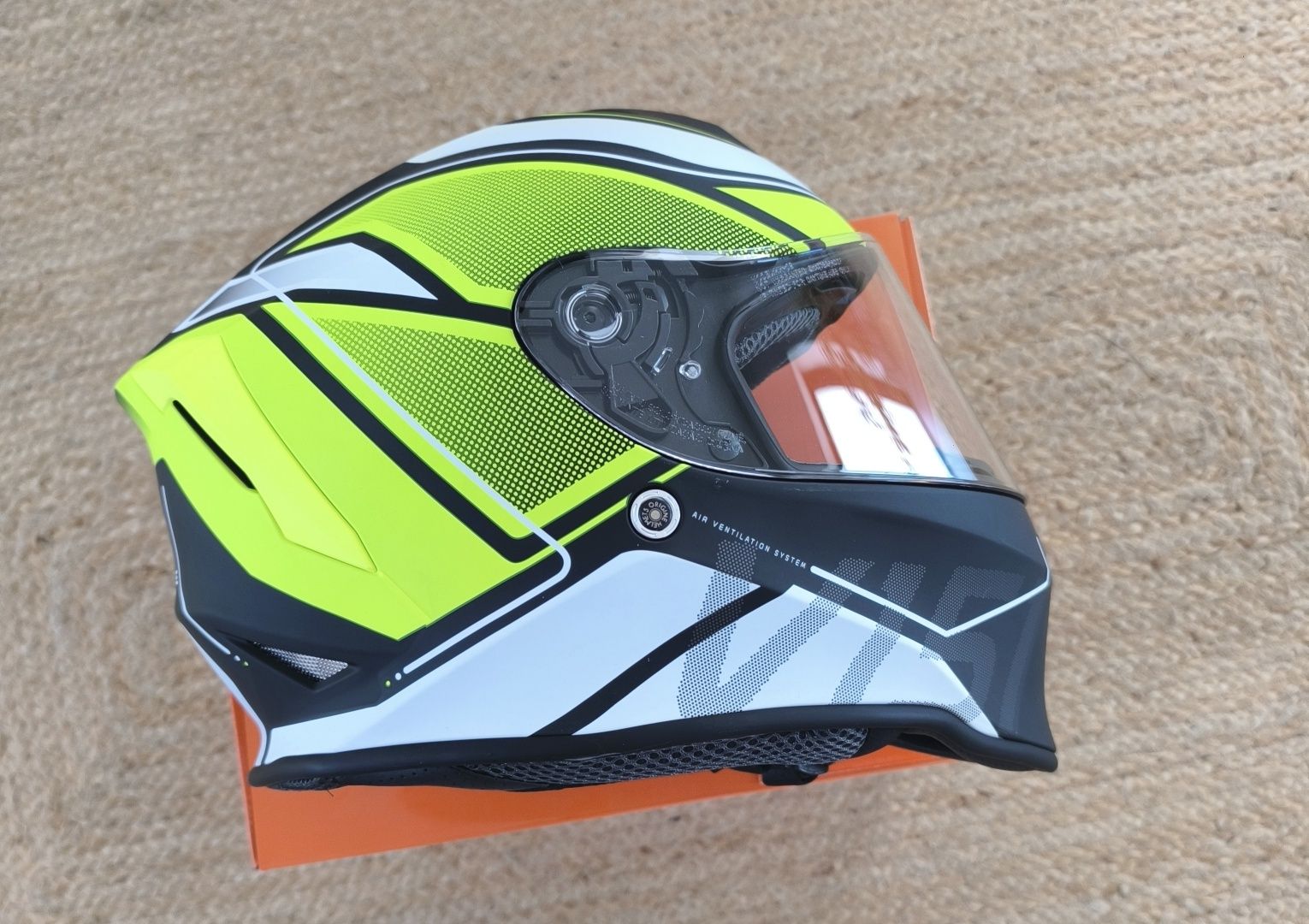 Capacete origine moto tamanho L