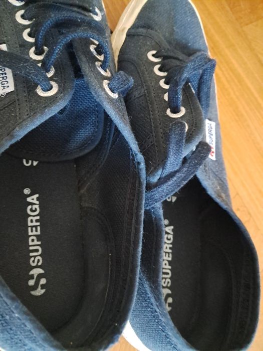 Sapatos superga azuis