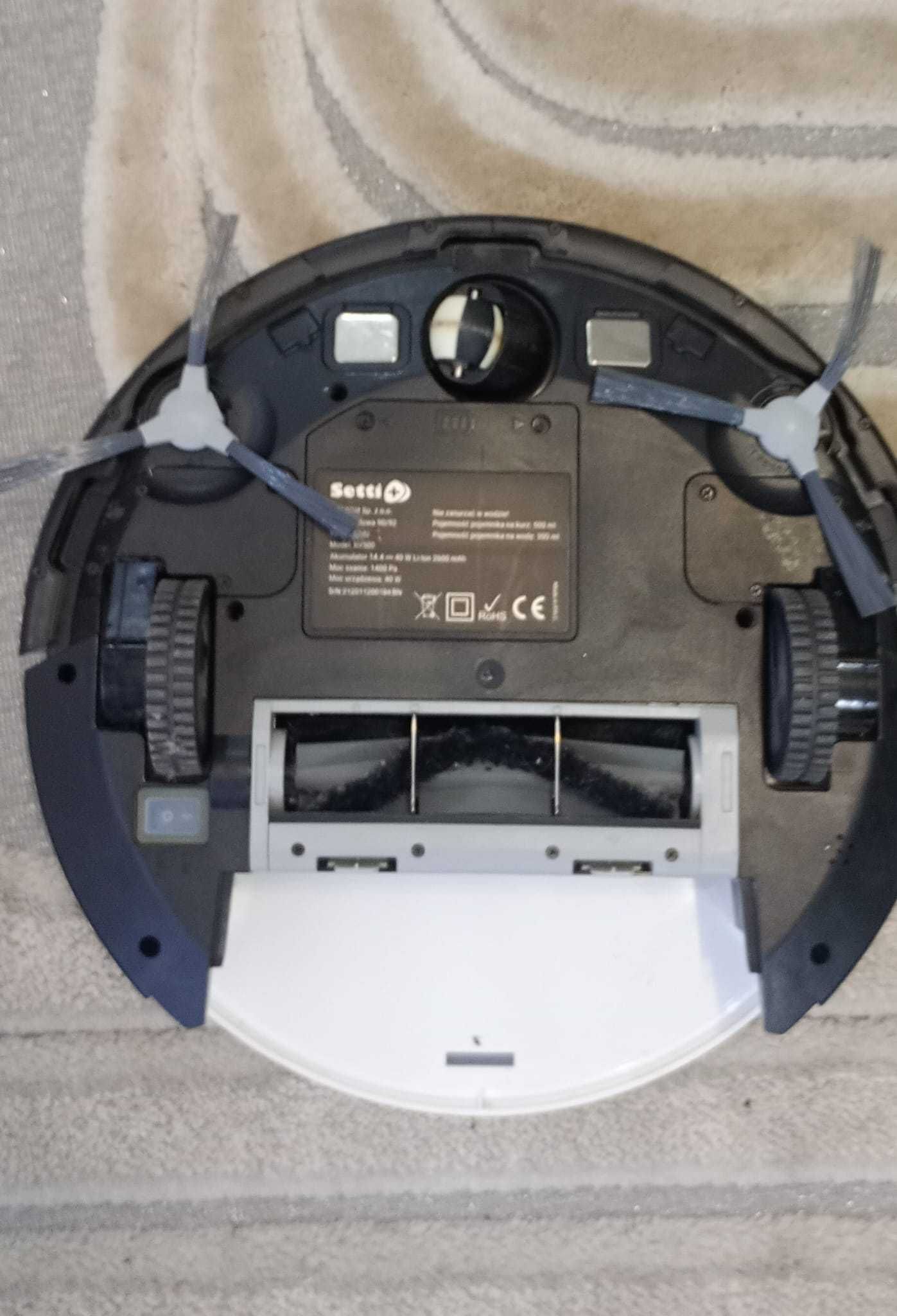 Robot sprzątający SETTI+ RV500 biały
