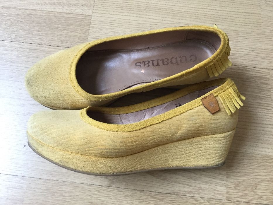 Sapatos - Cubanas amarelas, n.38