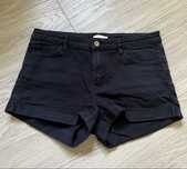 Czarne szorty h&m 40/L
