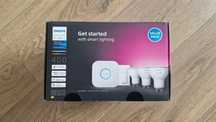 Zestaw Philips Hue White and Colour GU10 3szt. + dimmer i mostek
