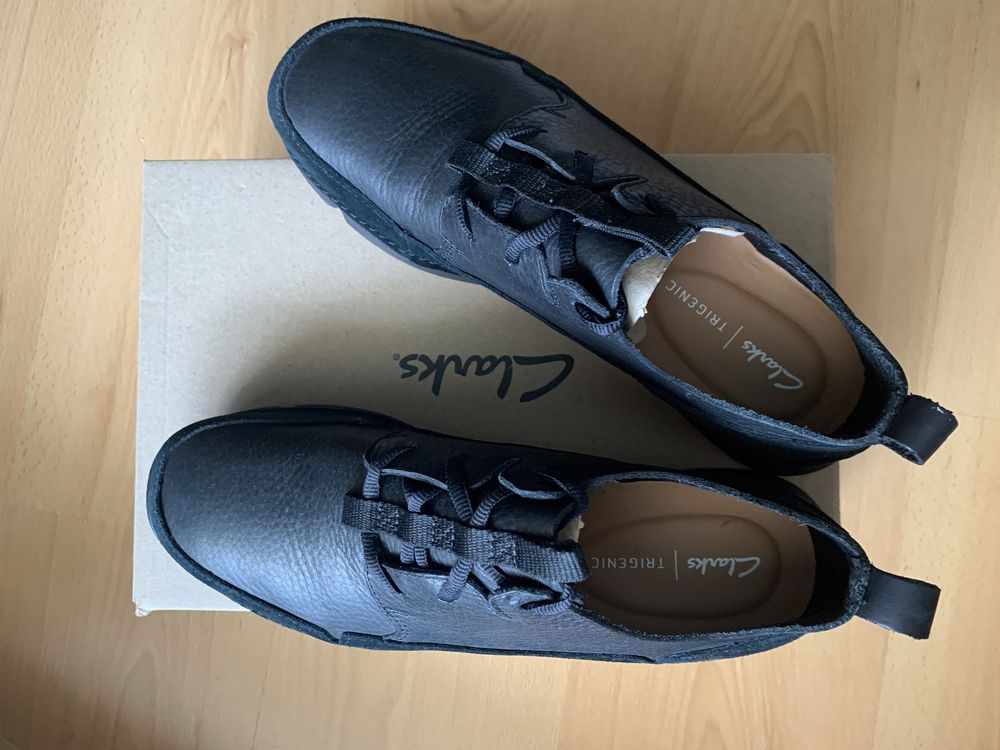 Buty męskie czarne Clarks Tri Solar nowe