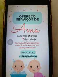 Ama em Azambuja cuido de crianças a partir de 2 anos