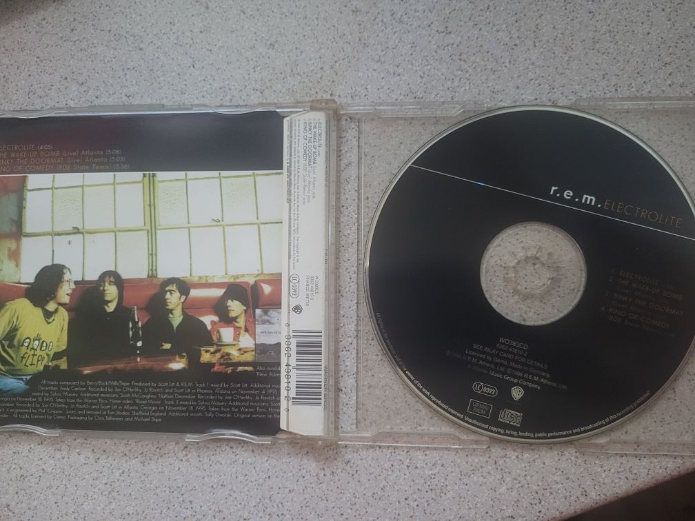 Maxi CD R.E.M. Electrolite 1996 Warner