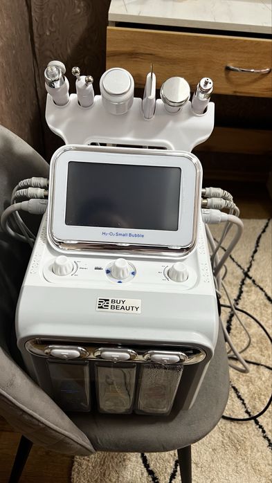 косметологічний комбайн водневого пілінгу Smart Bubble H2O2 6в1