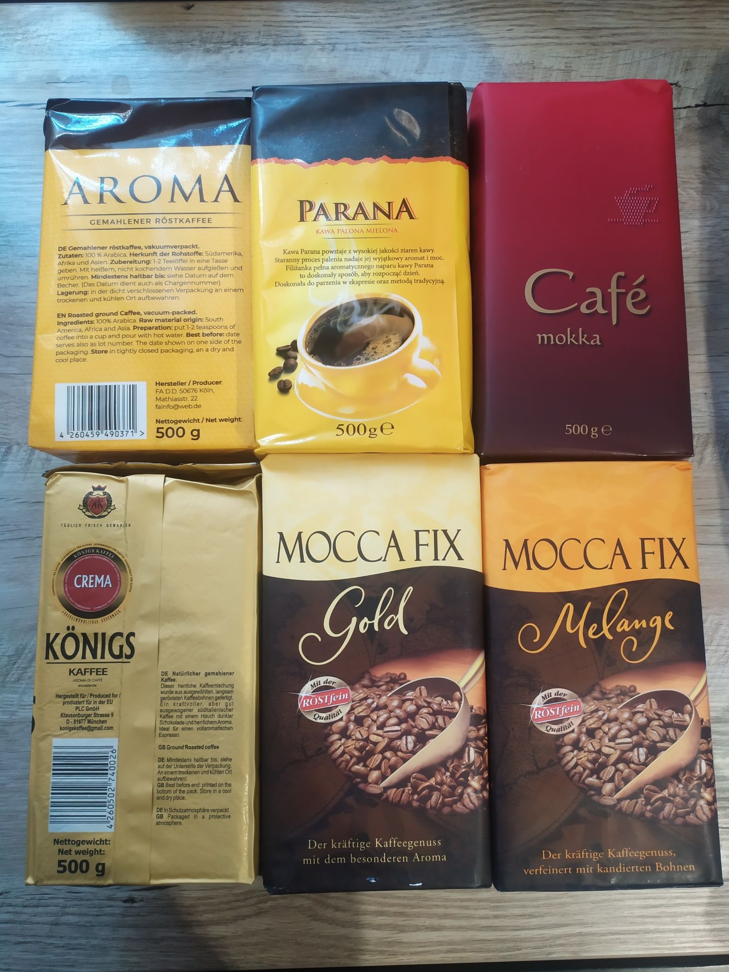 Кава Moka fix, Cafe mokka, Könics, Caffe moka