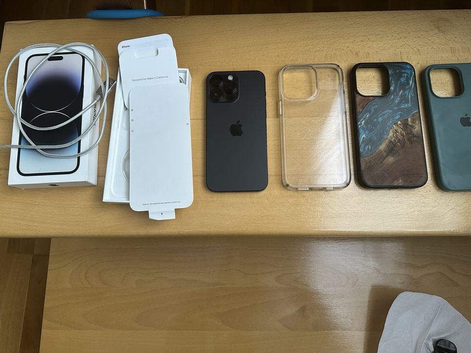 Iphone 14 pro max space black 128 gb