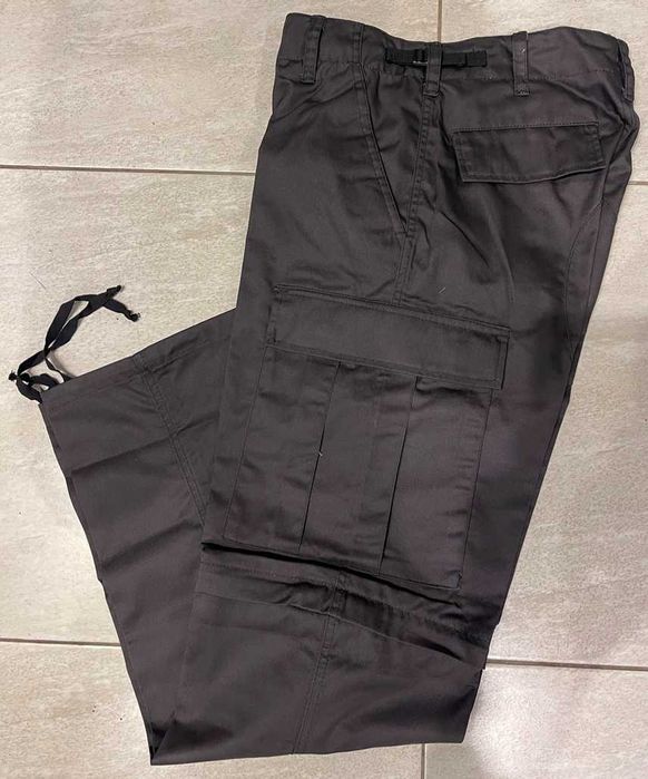 Spodnie trekkingowe 2w1 Mil-Tec BDU Zip-Off - Black / Roz. XL / Nowe