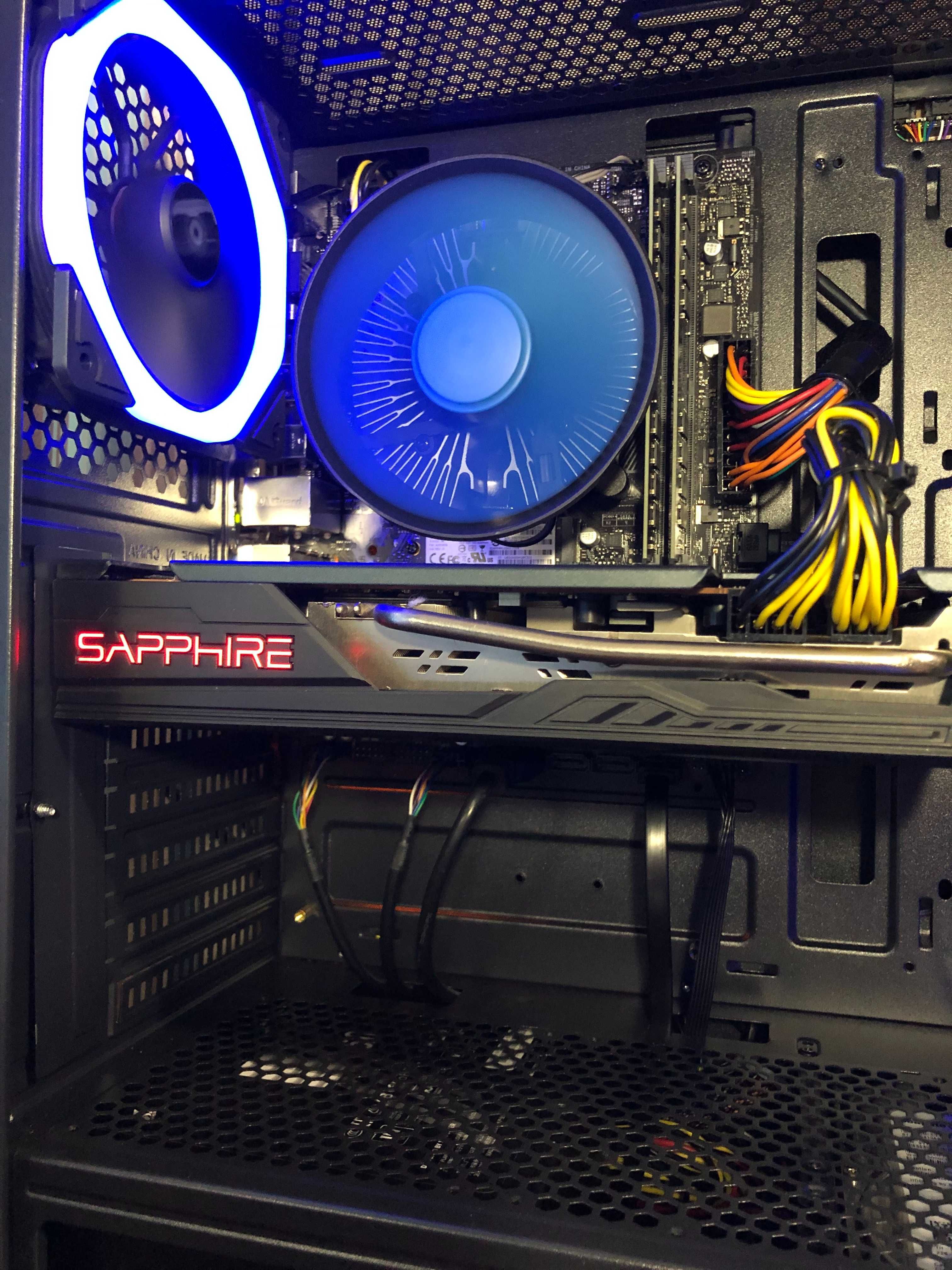 Игровой ПК Intel i5-8500/32Gb/RX5700/SSD256+T системный блок компьютер