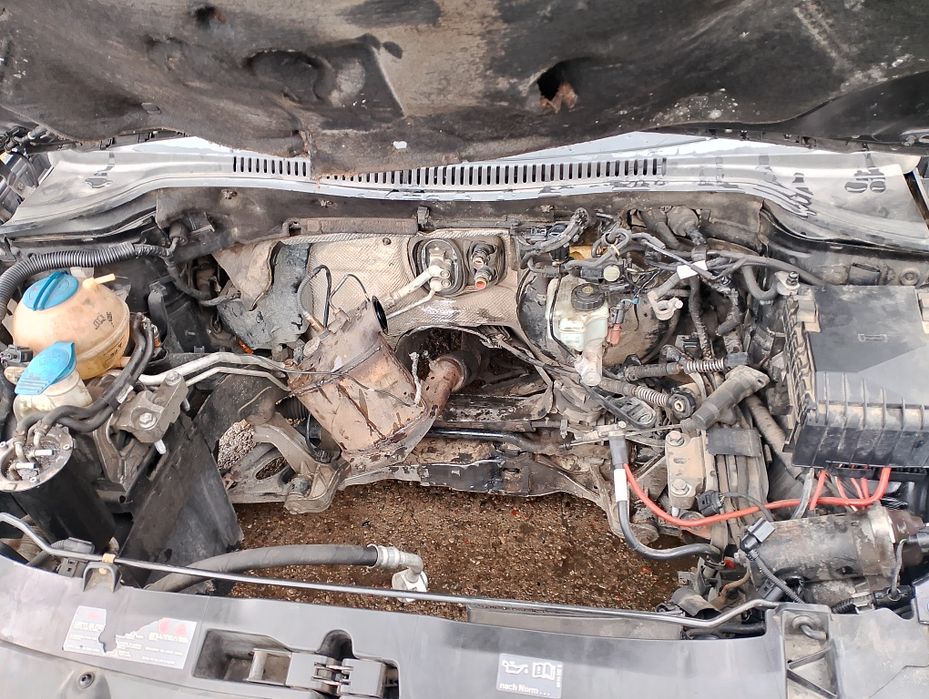 Seat Leon uszkodzony. Brak silnika