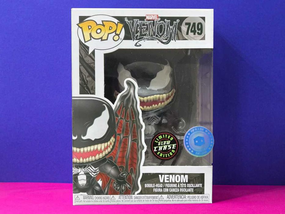 Фигурка Funko Pop Веном - Venom №749 Limited Glow Chase Фанко Поп