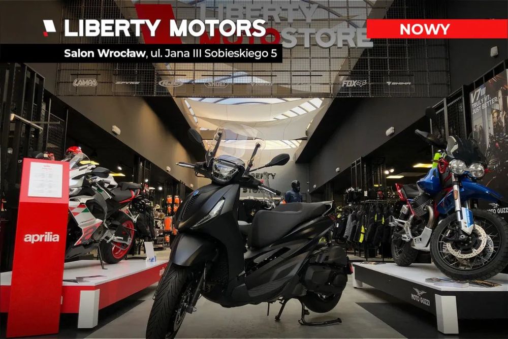 Piaggio Beverly 400 Deep Black / My 24 / Liberty Wrocław