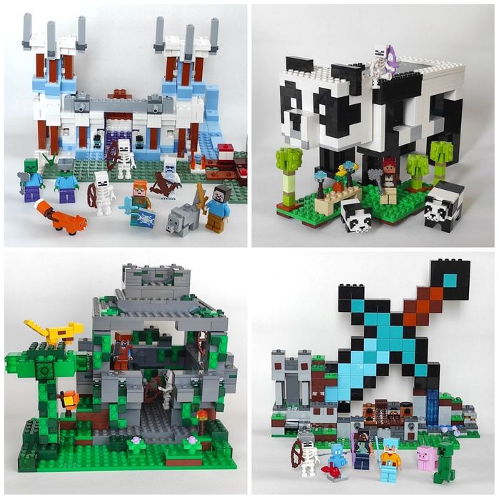 LEGO MINECRAFT /Б.В. оригінал/ конструктор лего майнкрафт хлопчику 7 9