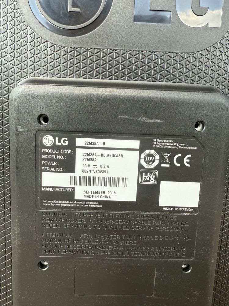 Dwa monitory LG okazyjna cena