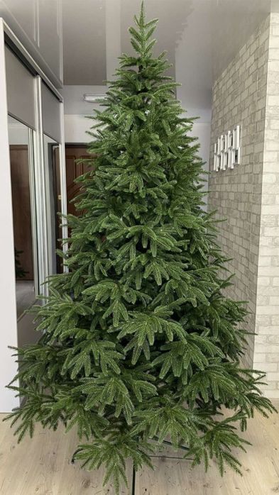 Ялинка штучна зелена засніжена блакитна пвх лита сосна звичайна