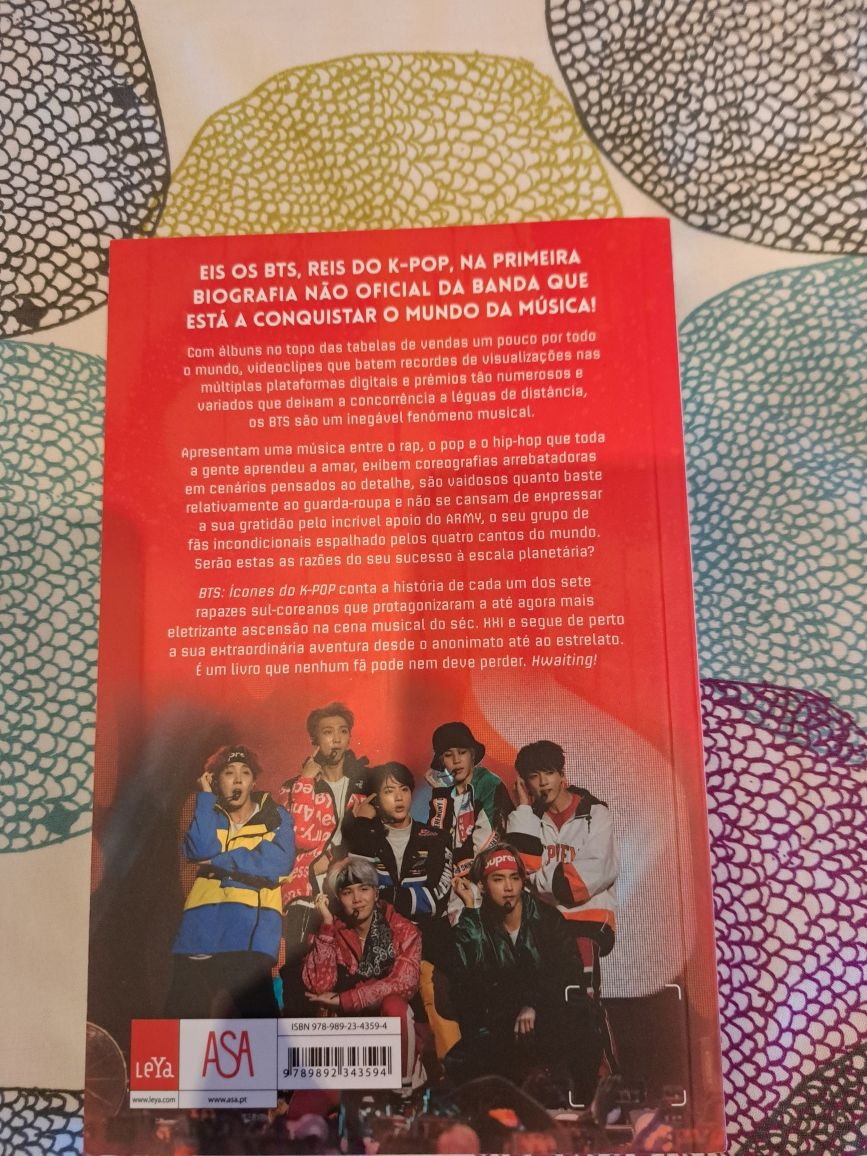 Livro BTS, Ícones do K-Pop - Biografia Não Oficial