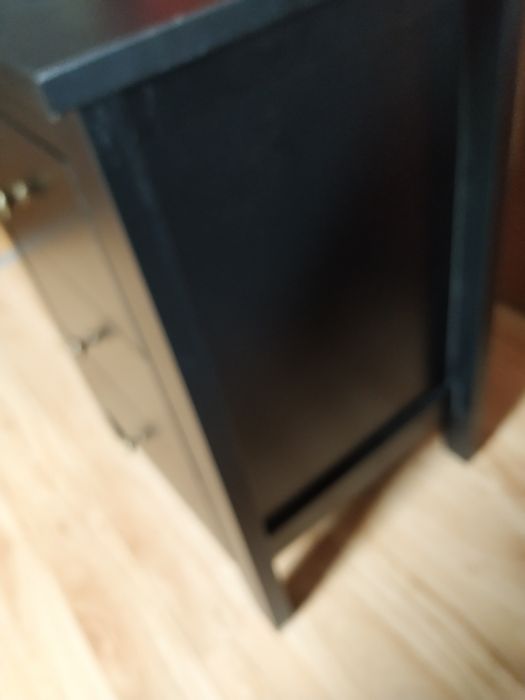 Szafka nocna mała komoda kolor czarny